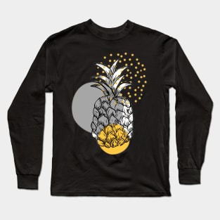 Pineapple Image Long Sleeve T-Shirt